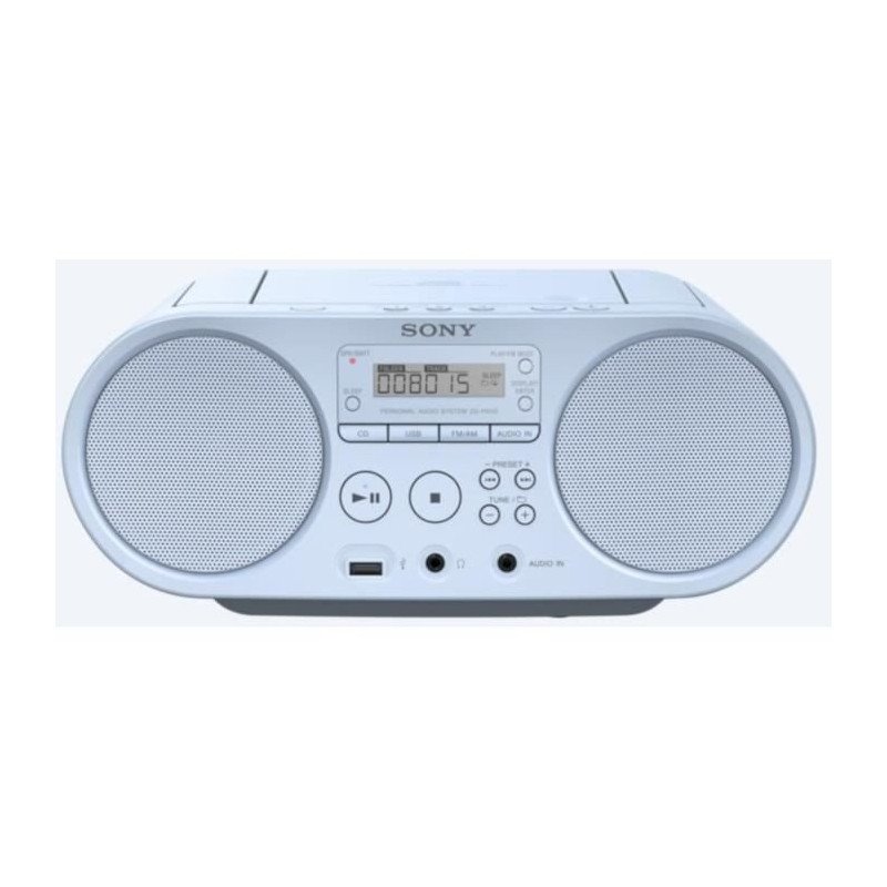 SONY ZSPS50W - Boombox CD USB - AM-FM 