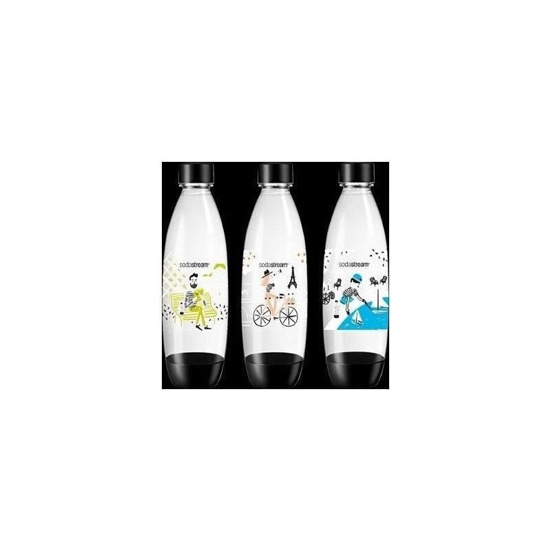 SODASTREAM Pack de 3 bouteilles de gazéification grand modele