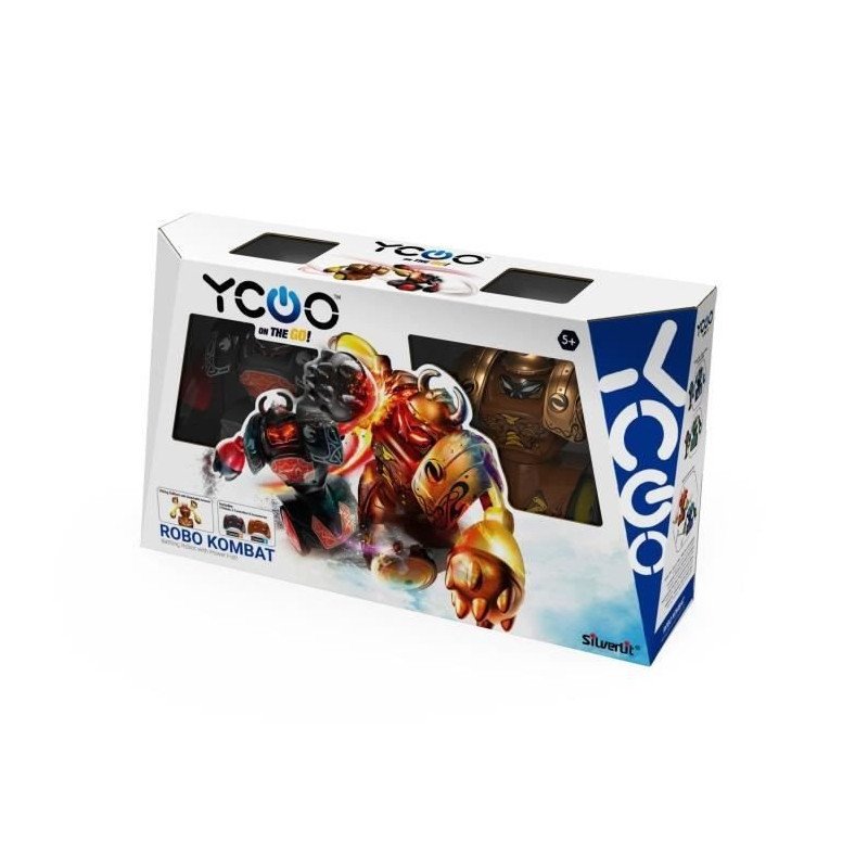 YCOO by Silverlit Robot Boxeur Kombat Viking Bi Pack Radiocommandé