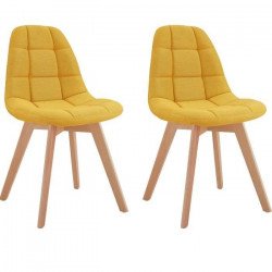 ANYA Lot de 2 chaises de...