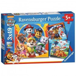 Puzzles 3x49 pieces - Prets...