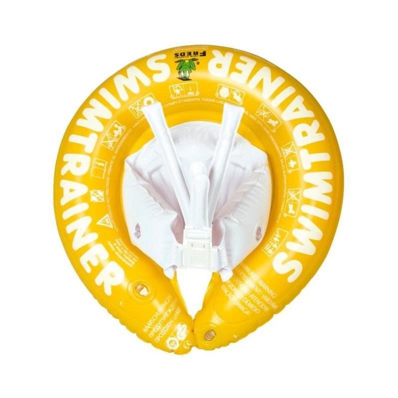 Freds Swim Academy Bouee Bebe Swimtrainer Jaune 4 A 8 Ans