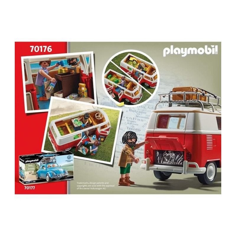PLAYMOBIL - 70176 - Volkswagen T1 Combi