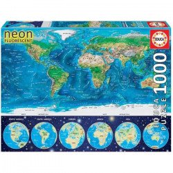 EDUCA - Puzzle Mappemonde...