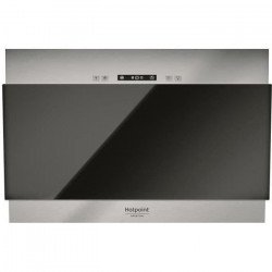 Hotte inclinée CIARRA CDHINC60VN - 60 CM - Verre noir