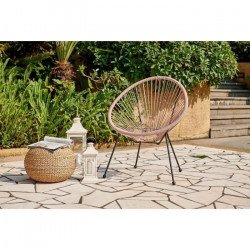 Fauteuil design en forme...