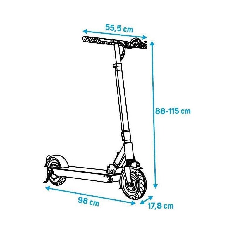 Béquille pour trottinette BEEPER SPEED • FX8-SP36
