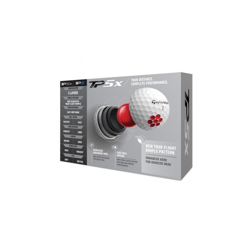 TaylorMade TP5x Golf Balls