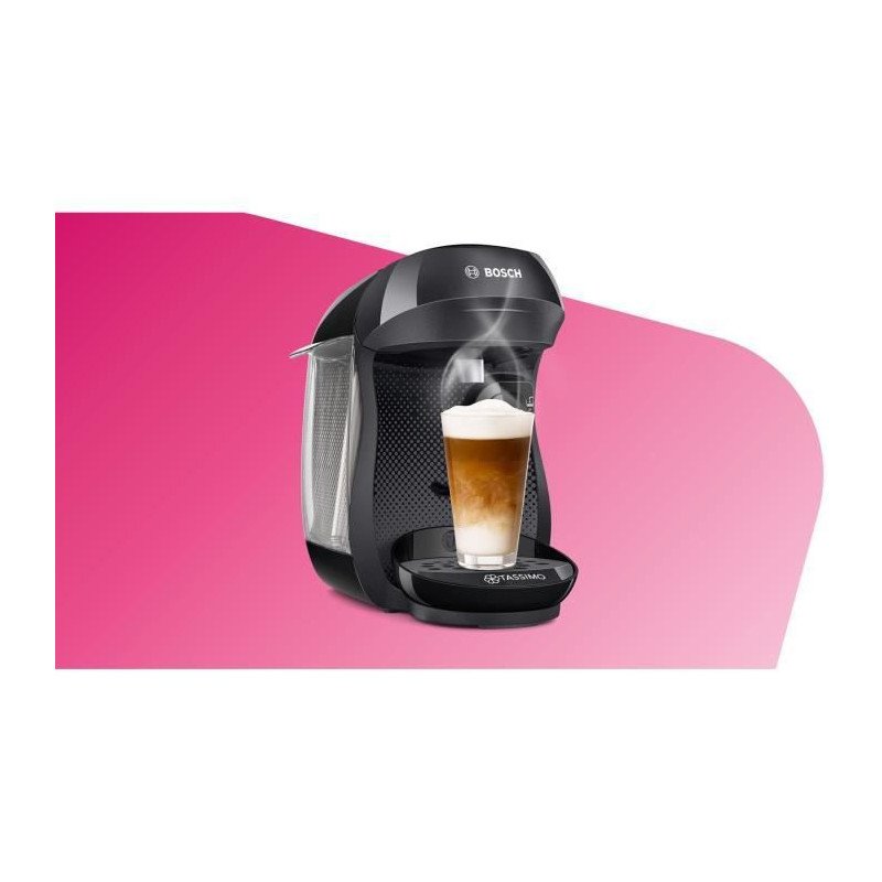 BOSCH TASSIMO HAPPY Noire Machine a café multi-boissons