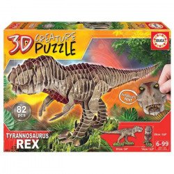 EDUCA - Puzzle - T-Rex 3D...