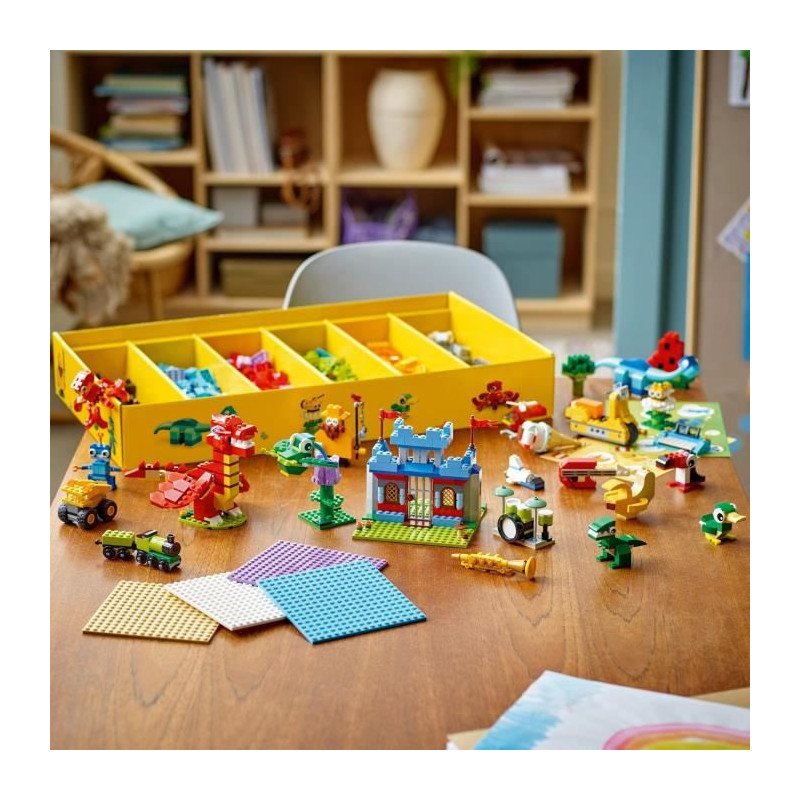 SHOT CASE - LEGO Classic 11020 Construire Ensemble, Boîte de Briques pour  Créer un Château, Train, etc - Cdiscount Jeux - Jouets
