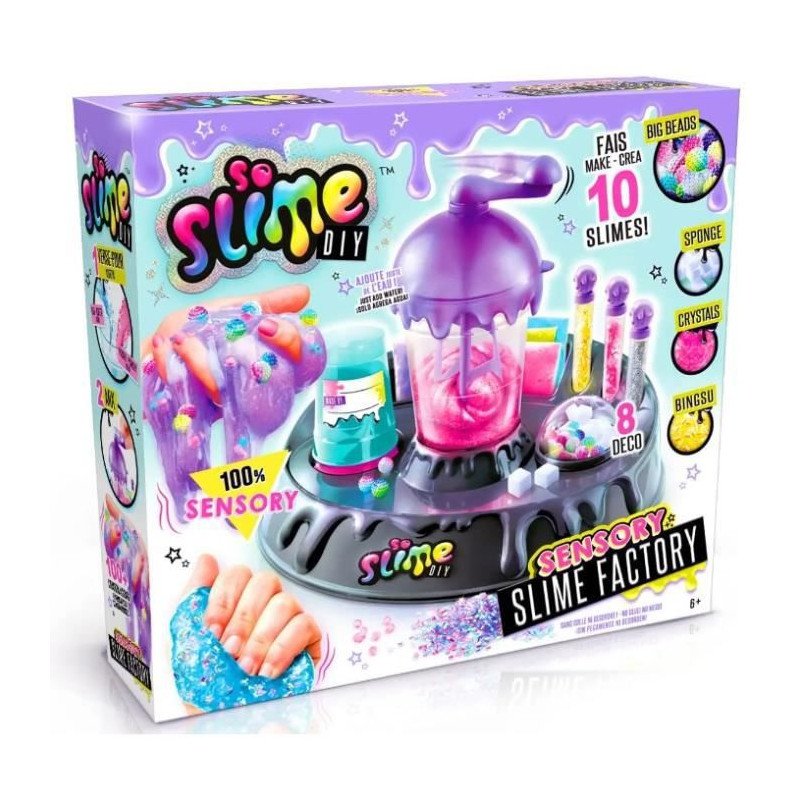 Canal Toys- Slime Factory Sensory- Fabrique ta Slime DIY et ajoute des