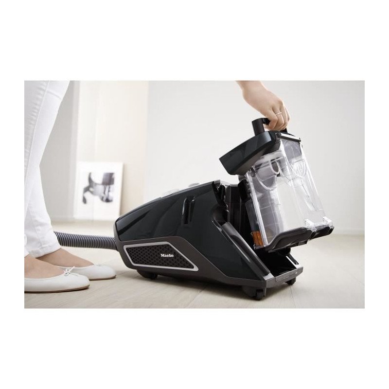 MIELE Blizzard CX1 Comfort PowerLine Noir Aspirateur Sans Sac