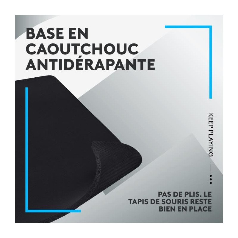 LOGITECH - Tapis de souris de gaming G740 Noir L…