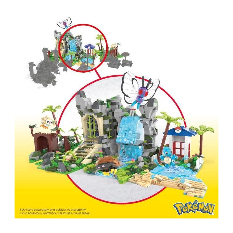 MEGA Pokémon -Voyage dans la Jungle - Jouet de construction - 10 ans et +  au meilleur prix