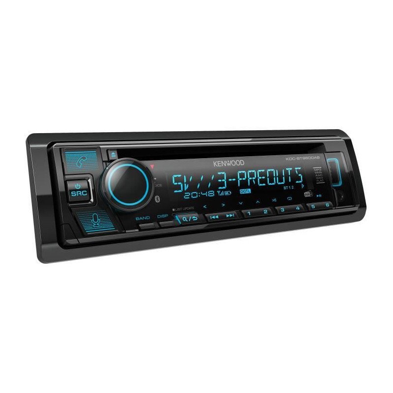 Autoradio CD - USB - Bluetooth - iPhone - DAB+ - JVC