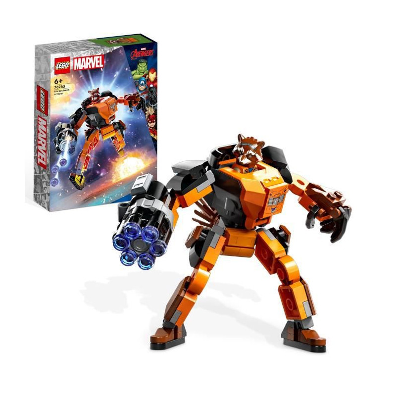 Lego Marvel - Rocket Robotic Armor - Gardiens de la Galaxie