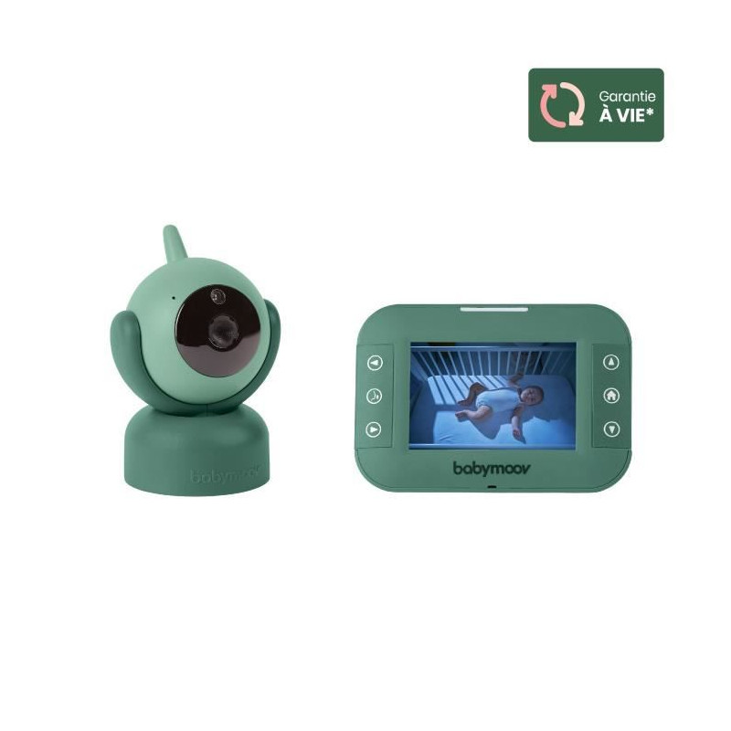 Babymoov Babyphone vidéo YOO Master - Caméra motorisée avec vue a 3