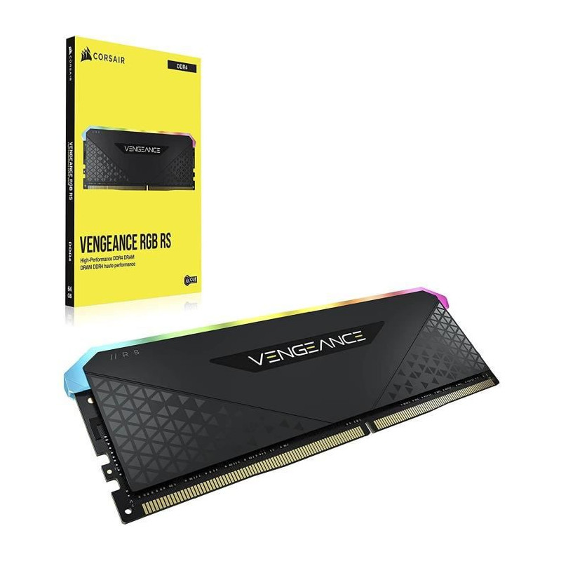 Mémoire RAM - CORSAIR - Vengeance RGB RS DDR4 - 16GB 2x8GB DIMM - 360