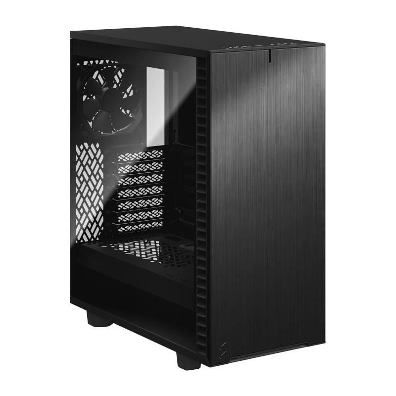 FRACTAL DESIGN BOITIER PC Define 7 Compact - Noir - Verre trempé - Fo