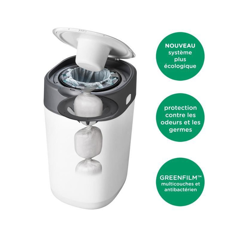 TOMMEE TIPPEE Recharges poubelle Twist and Click x3