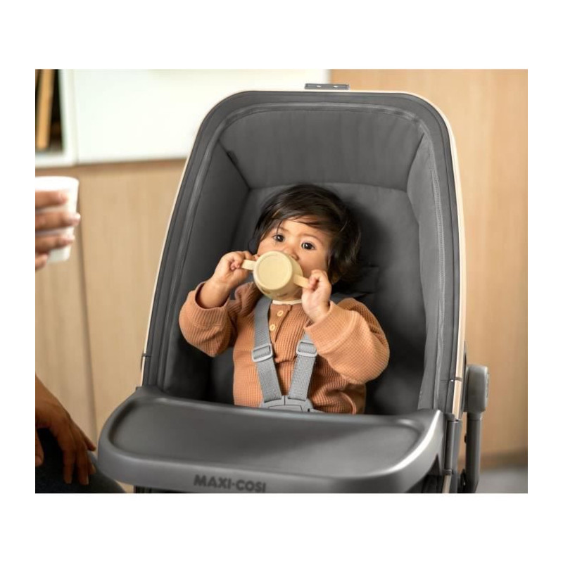 MAXI COSI Kit repas pour transat Alba, chaise haute bébé avec tablet