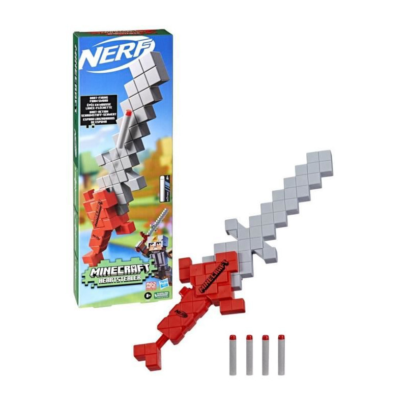 Nerf DinoSquad Terrodak, 12 fléchettes Nerf Elite, Blaster Nerf en Forme de  Dinosaure avec Canon 4 fléchettes, Jeu d'extérieur pour Enfants :  : Jeux et Jouets