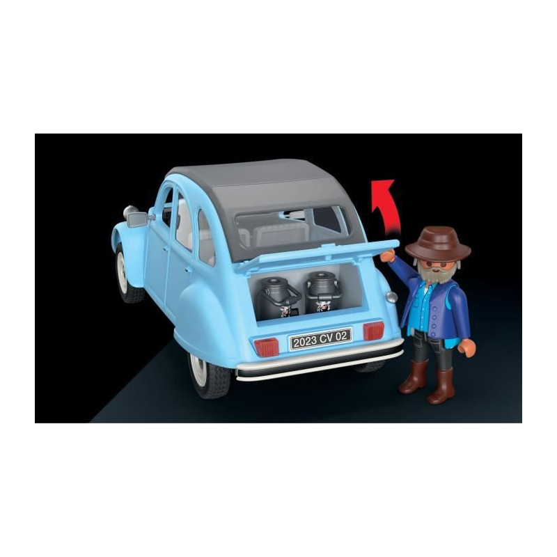 70640 - Playmobil Classic Cars - Citroën 2CV Playmobil : King Jouet, Playmobil  Playmobil - Jeux d'imitation & Mondes imaginaires