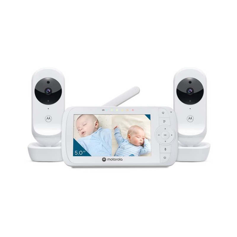 Ecoute bébé VM 35 T 2 CAM VIDEO MAX ECRAN 5avec 2 camera Zoom - Ecra