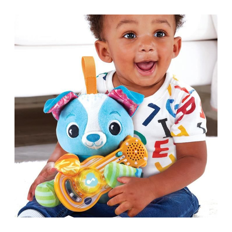 VTech Crawl with Me Elephant, jouet musical pour…