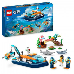 LEGO City 60377 Le Bateau...