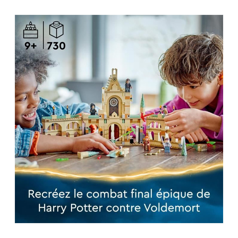 LEGO Harry Potter 76415 La Bataille de Poudlard, Jouet de Château ave