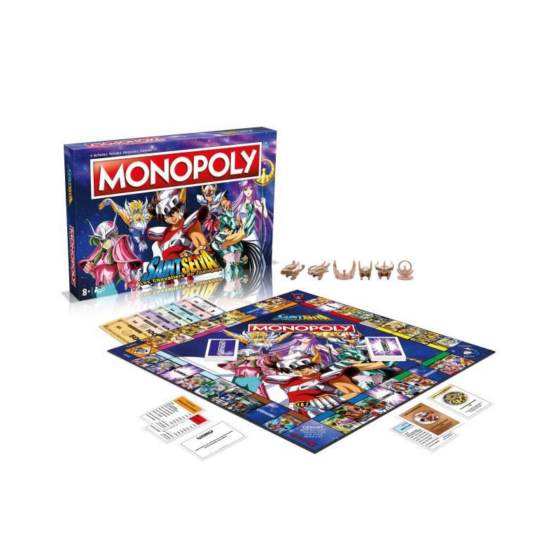 Jeu de société Monopoly Saint Seiya Les Chevaliers du Zodiaque