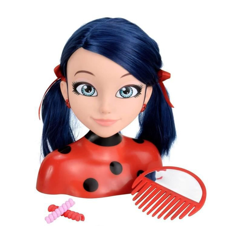 Bandai - Miraculous Ladybug - Tête à coiffer Mir…