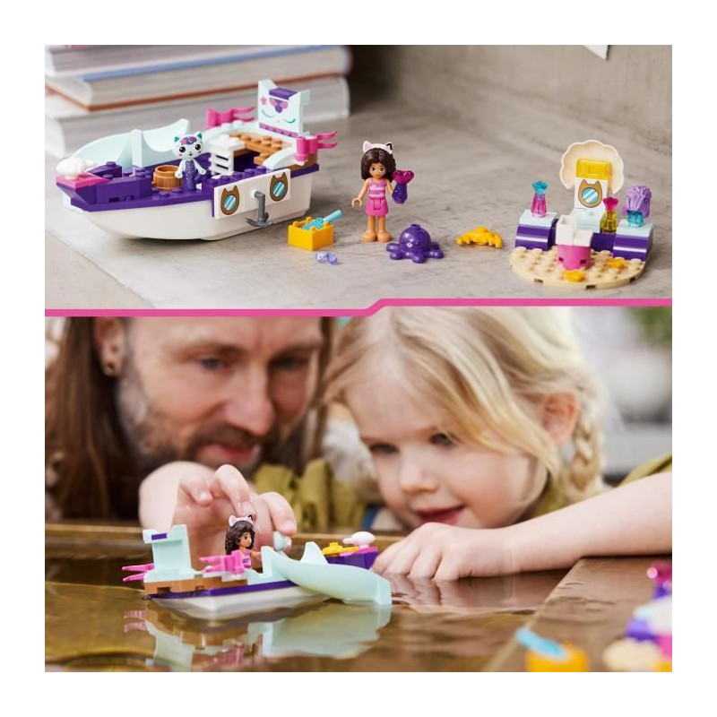 LEGO Gabby et la maison magique 10786 Le bateau et le spa de Gabby