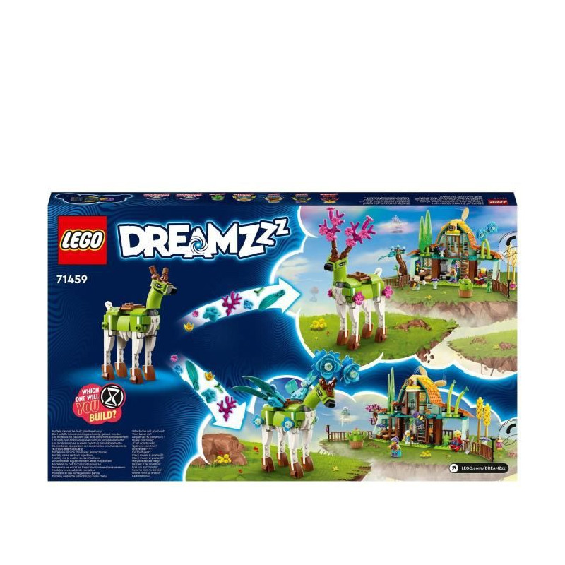 LEGO LEGO DREAMZzz 71459 L'Écurie des Créatures des Rêves, Jouet de Ferme  avec Figurine de Cerf 2-en-1 pas cher 