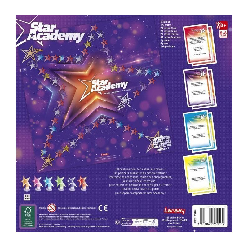 Star Academy - Le jeu