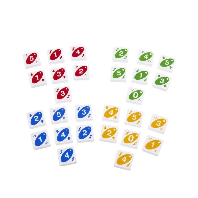 CARTE +4 UNO JEU DE SOCIÉTÉ MATTEL GAMES