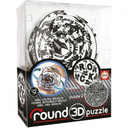 PUZZLE 3D ROND HYPNOTIC -...