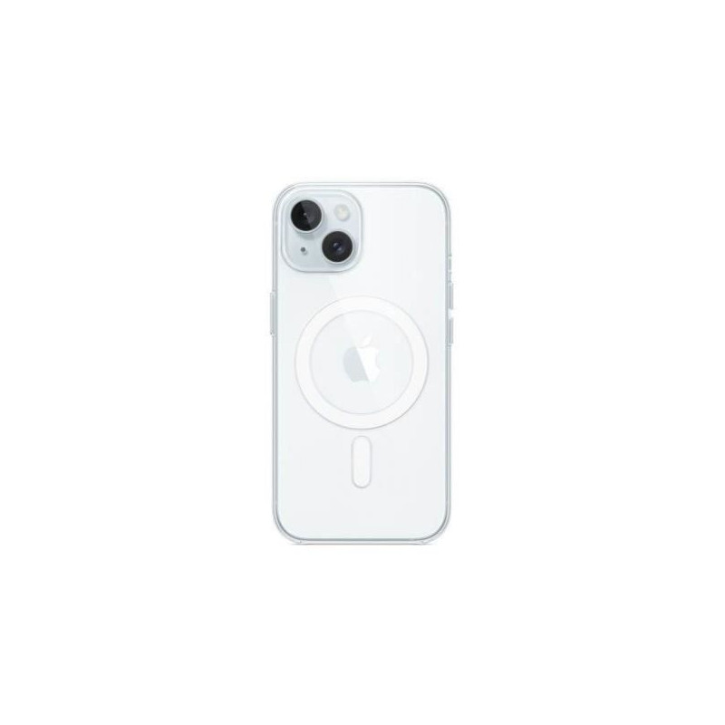 Coque transparente avec MagSafe pour iPhone 15 Plus