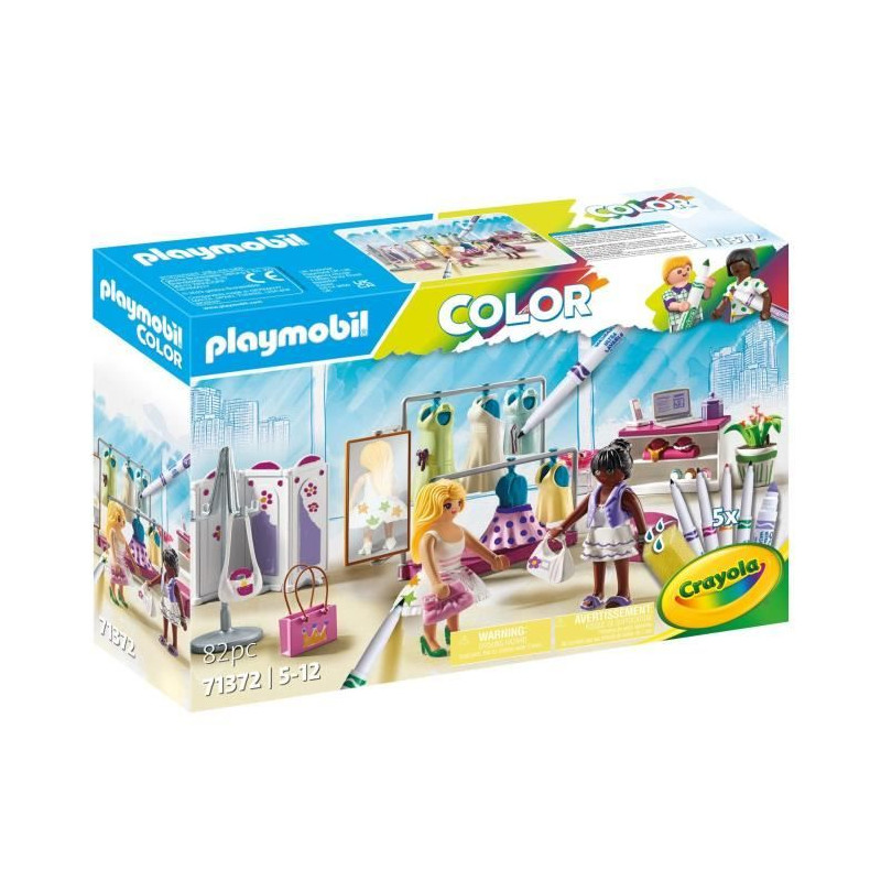 PLAYMOBIL 71372 PLAYMOBIL Color : Boutique de mode - Crée de nouvelle