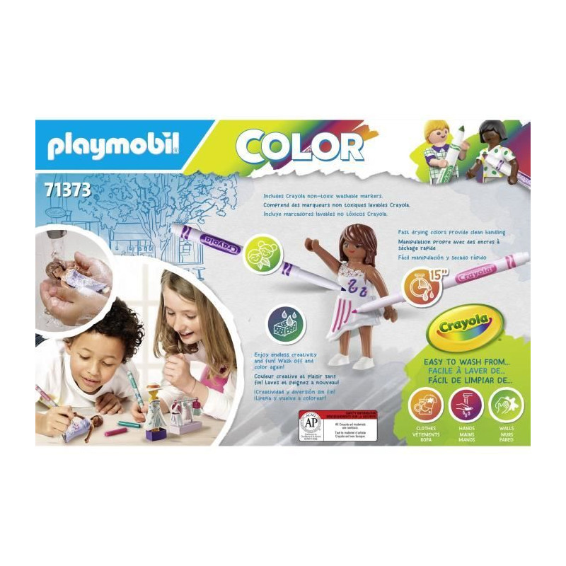 PLAYMOBIL 71373 PLAYMOBIL Color : Atelier de styliste - Crée de nouve