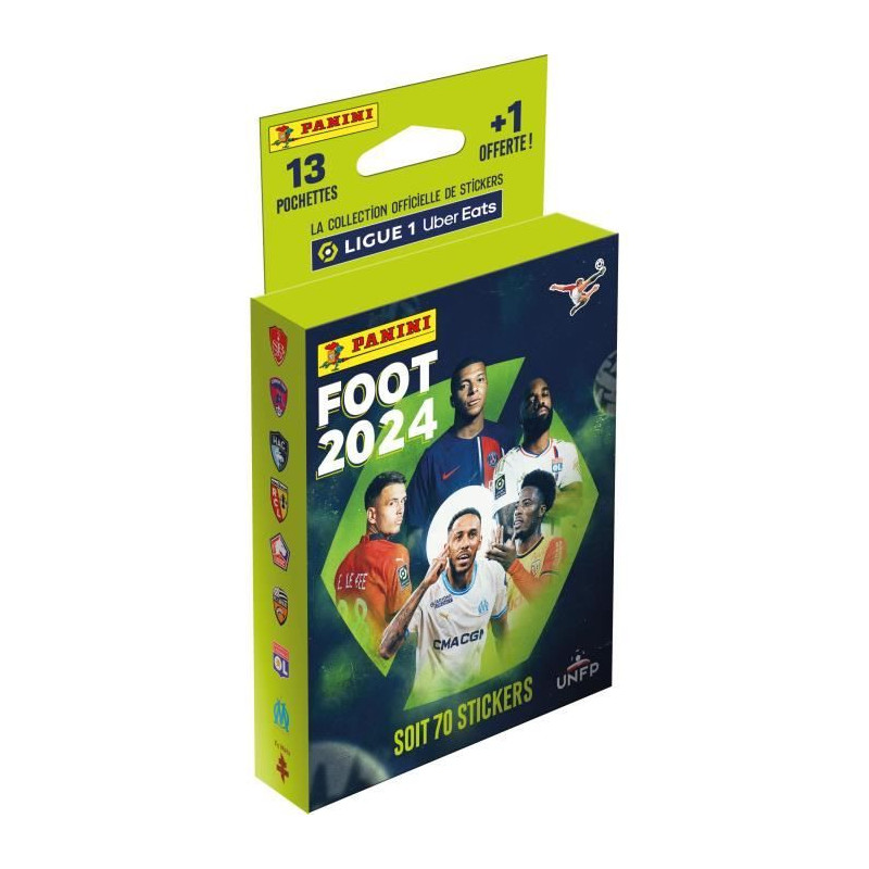 Carte a collectionner Panini Foot 2024 Ligue 1 - Blister 13 pochettes