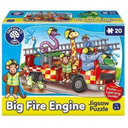 Big Fire Engine - Puzzle -...