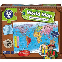 Carte du monde - Puzzle -...