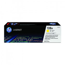 TONER HP 128A (CE322A) jaune - cartouche authentique pour imprimantes HP Color LaserJet CP1525/CM1415MFP