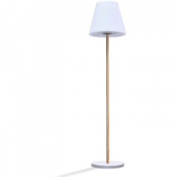 Lampadaire solaire et rechargeable - LUMISKY - STANDY WOOD SOLAR - H150 cm - LED blanc chaud dimmable