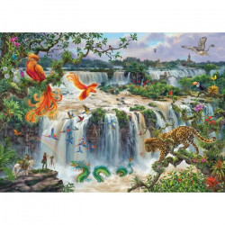 Puzzle 1000 pieces, Chutes...