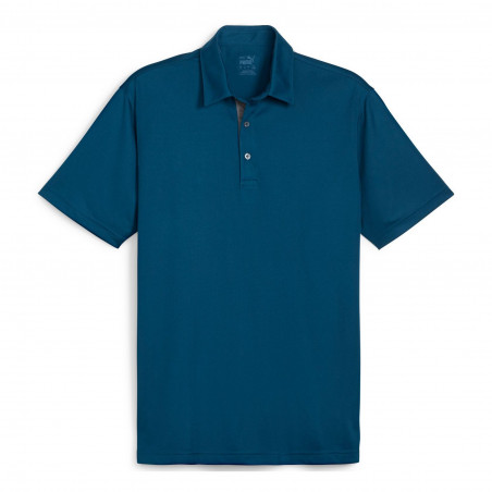 PUMA - Polo Pure Solid - DryCELL - Bleu Marine