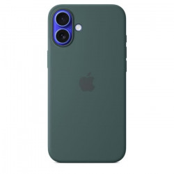 APPLE iPhone 16 Plus - Coque en silicone avec MagSafe - Lake Green